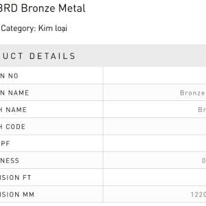 9046 - BRD Bronze Metal-1