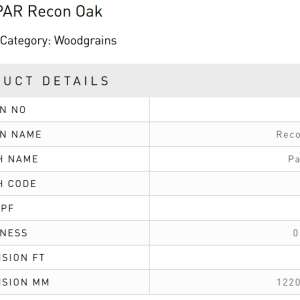 7613 - PAR Recon Oak-1