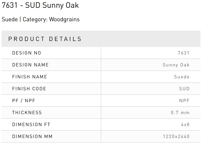 7631 - SUD Sunny Oak-1